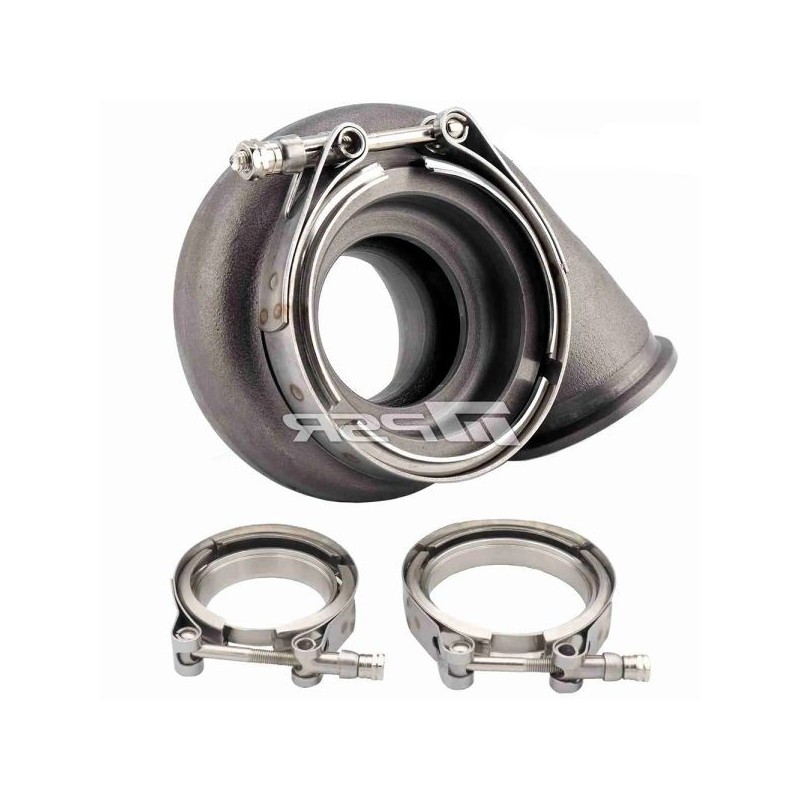 Pulsar Turbo Systems Carcasa de turbina para 5455, 5855, 6255 y G30-660, 770, 900 Turbos - Reverse Rot. - .72 Doble banda