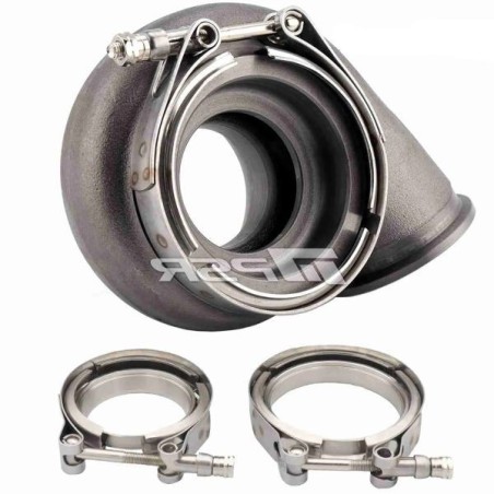 Pulsar Turbo Systems Carcasa de turbina para 5455, 5855, 6255 y G30-660, 770, 900 Turbos - Reverse Rot. - .72 Doble banda