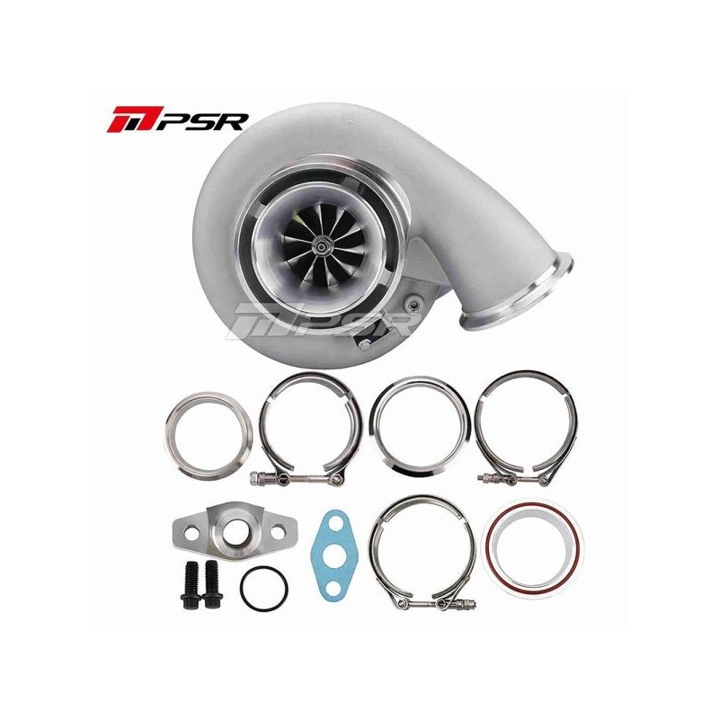 Pulsar Turbo Systems PRO098 2550HP Turbo de doble rodamiento cerámico de bolas - Estándar - 1.41 Doble banda en V