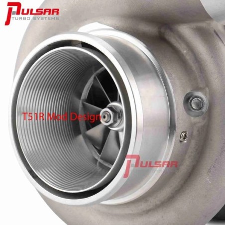 Pulsar Turbo Systems PRO098 2550HP Turbo de doble rodamiento de bolas de cerámica - T51R Mod - T6 abierto 1.41 V-Band