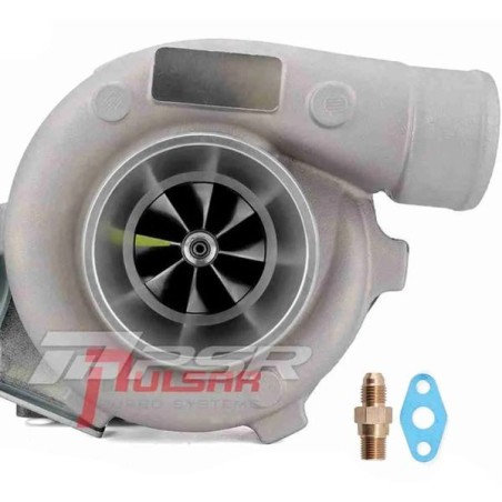 Pulsar Turbo Systems 2871 475HP GEN1 Turbo de doble rodamiento de bolas - T51R Mod - Sin carcasa de turbina - Sin actuado