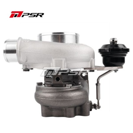 Pulsar Turbo Systems 2871 575HP Gen2 Turbo de doble rodamiento de bolas - T51R Mod - St. St. Doble V-Band 0.82+T3 adaptad
