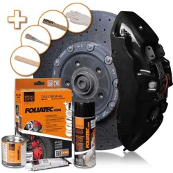 Foliatec Kit de pintura de pinza - negro medianoche