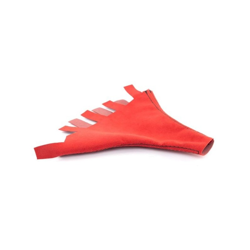 Hybrid Racing Funda de cambio alcantara - roja - HYB-SBA-01