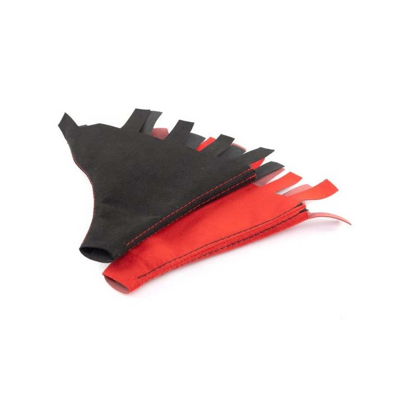 Hybrid Racing Funda de cambio alcantara - roja - HYB-SBA-01