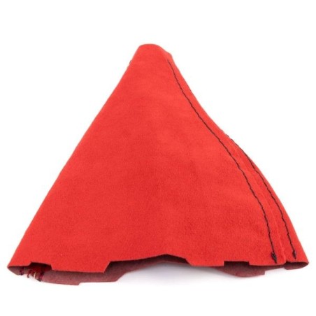 Hybrid Racing Funda de cambio alcantara - roja - HYB-SBA-01