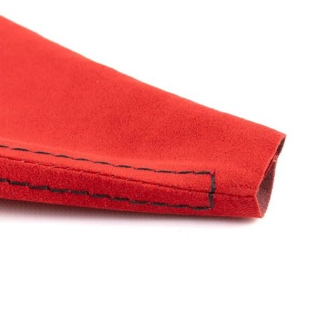 Hybrid Racing Funda de cambio alcantara - roja - HYB-SBA-01