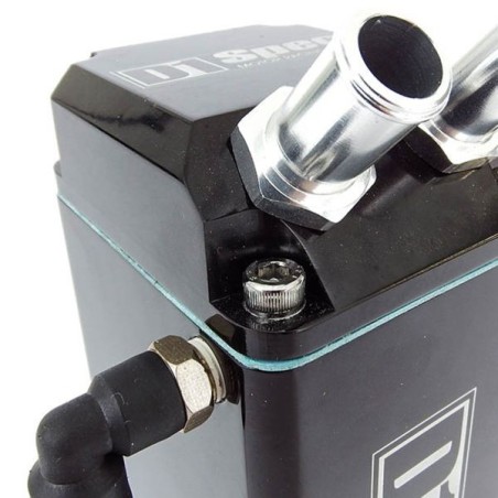D1 Spec Depósito rectangular de recogida de aceite 600cc 15mm - Plata - D1S