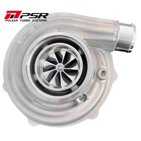 Pulsar Turbo Systems 4849A 550HP PTG Style Compressor Dual Ball Bearing Turbo -- Standard - .92 Dual V-Band IWG