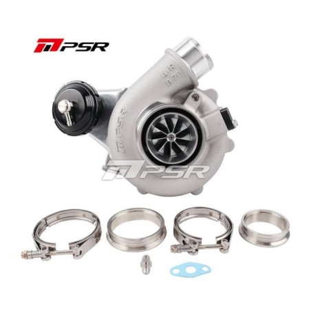 Pulsar Turbo Systems 4849A Compresor de 550HP estilo PTG Turbo de doble rodamiento de bolas -- Estándar - T25 .72 V-Band
