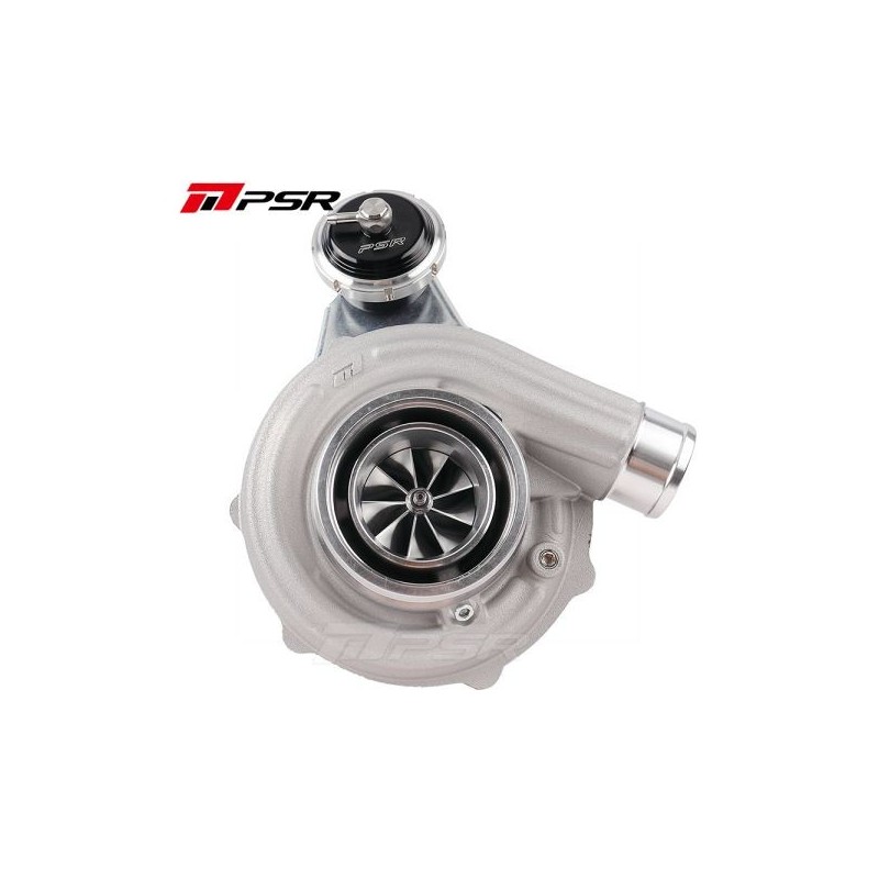 Pulsar Turbo Systems 4849A 550HP PTG Style Compressor Dual Ball Bearing Turbo -- T51R Mod - .49 Dual V-Band IWG