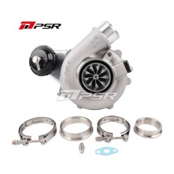 Pulsar Turbo Systems 4849A 550HP PTG Style Compressor Dual Ball Bearing Turbo -- T51R Mod - .92 Dual V-Band IWG