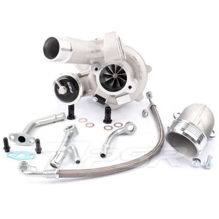 Pulsar Turbo Systems 5449G 600CV turbocompresor de doble rodamiento de bolas dropin 14–21 Volkswagen/Audi 2.0 con actuado