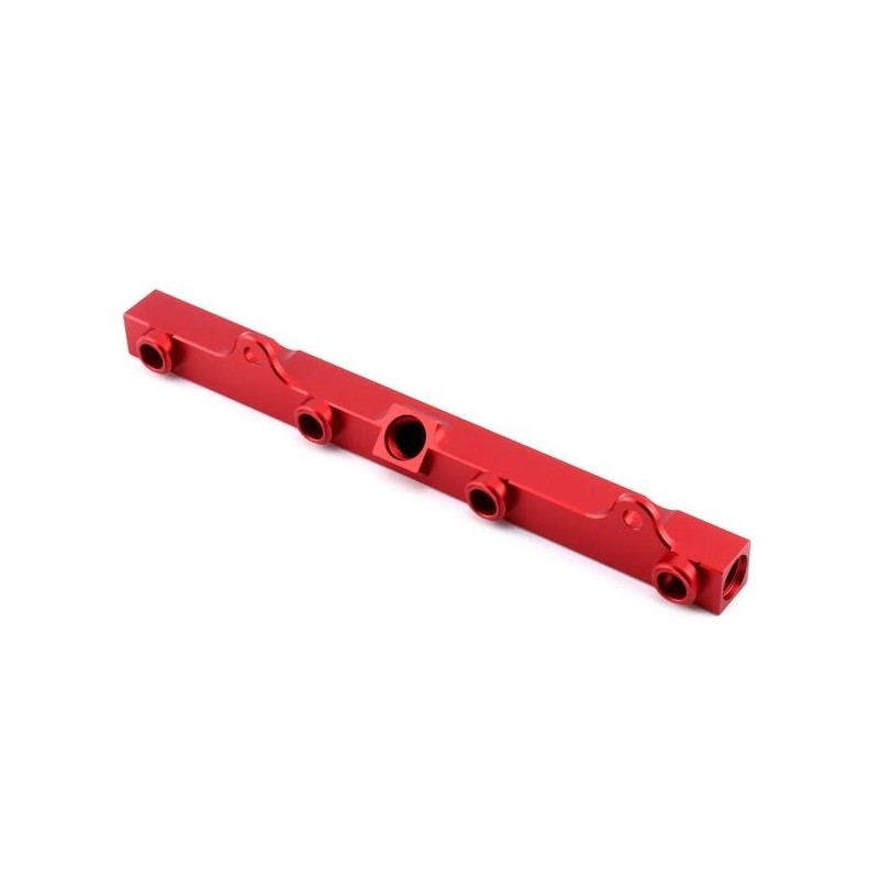Hybrid Racing K-swap fuel rail - rojo - HYB-FRL-01