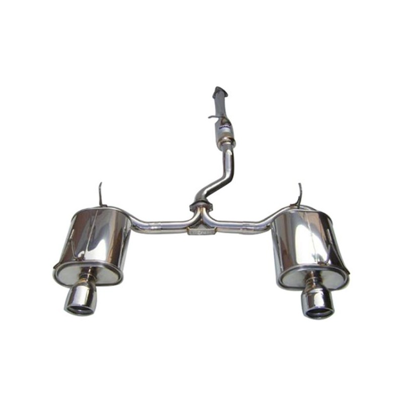 Invidia Sistema de escape catback Q300 con puntas dobles de acero inoxidable (homologado E) - HDCB