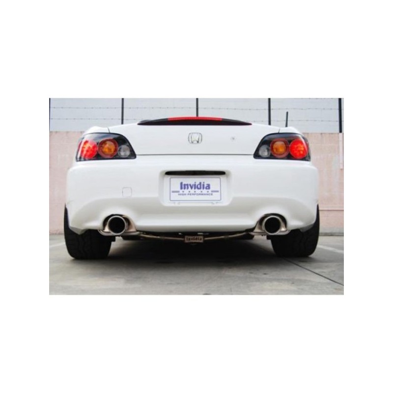 Invidia Sistema de escape catback Q300 con puntas dobles de acero inoxidable (homologado E) - HDCB