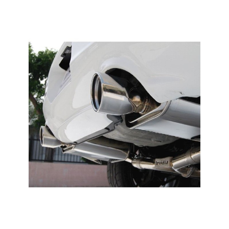 Invidia Sistema de escape catback Q300 con puntas dobles de acero inoxidable (homologado E) - HDCB