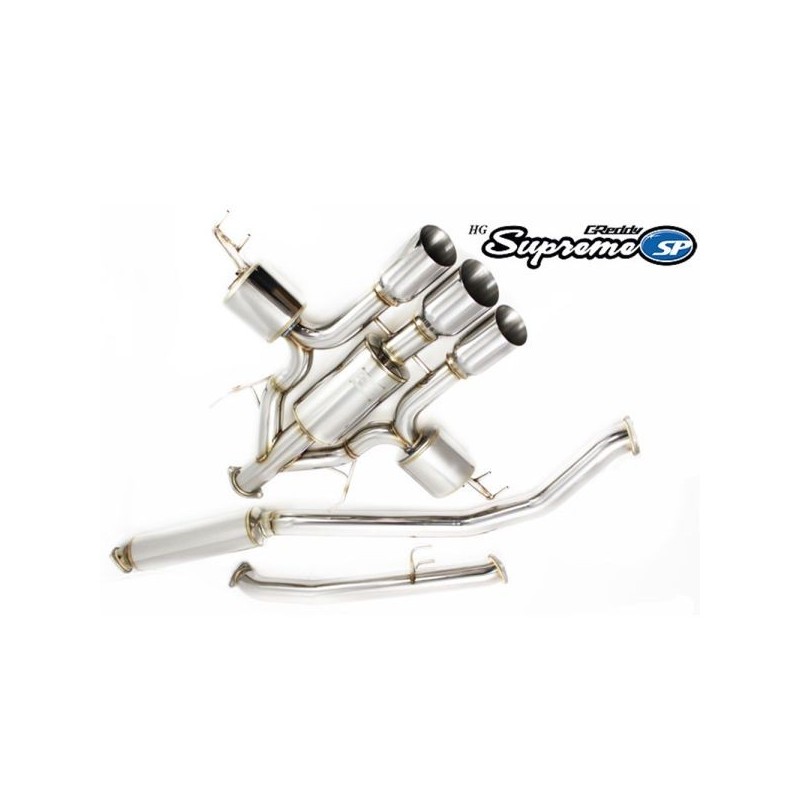 Greddy Sistema de escape catback acero inoxidable Supreme SP/HG