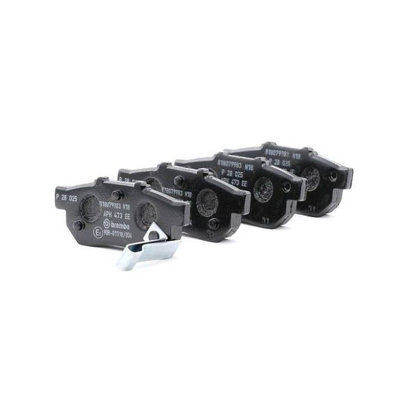 Brembo Pastillas de freno traseras
