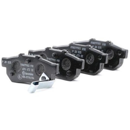 Brembo Pastillas de freno traseras