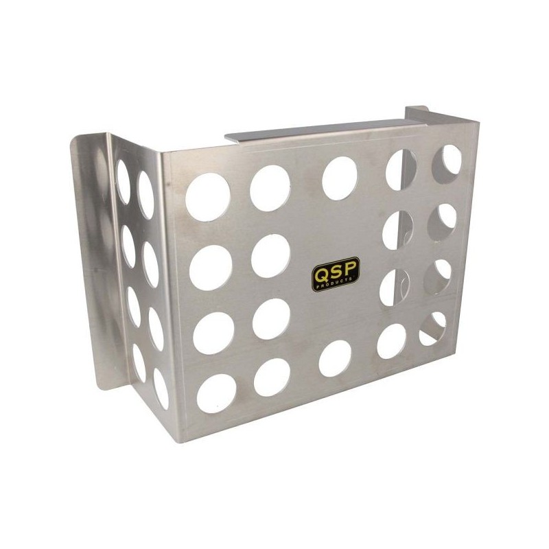 QSP Soporte de batería de aluminio Odyssey PC1100 / Extreme 40 - Plata - ACCU