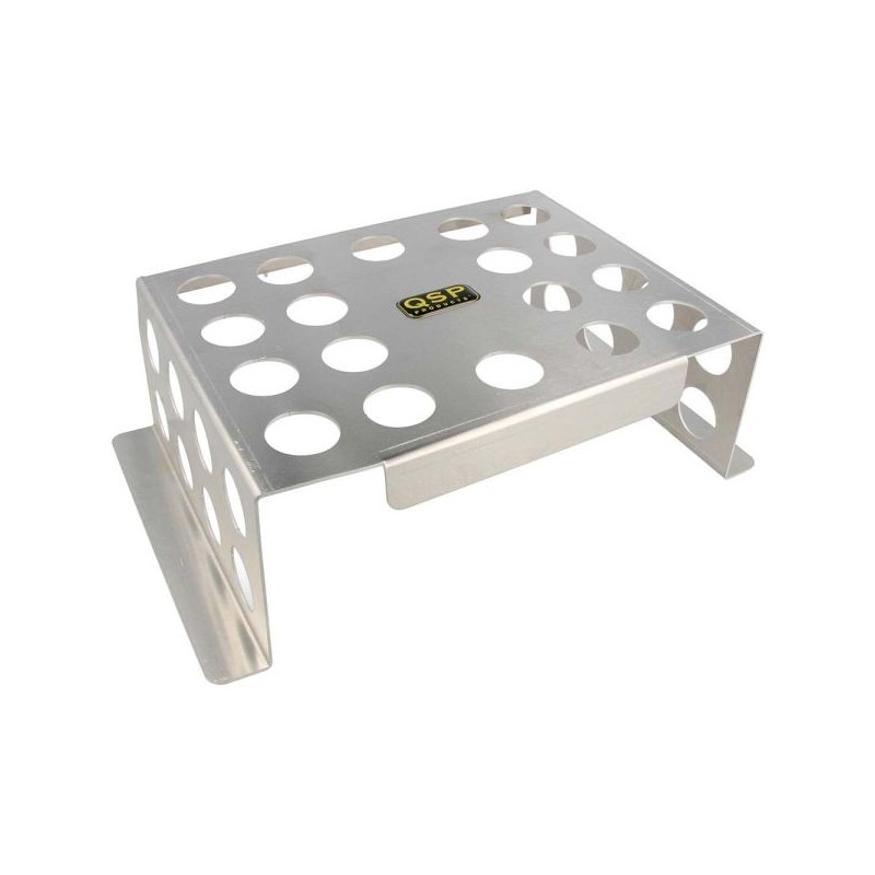 QSP Soporte de batería de aluminio Odyssey PC1100 / Extreme 40 - Plata - ACCU