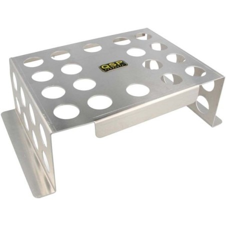 QSP Soporte de batería de aluminio Odyssey PC1100 / Extreme 40 - Plata - ACCU