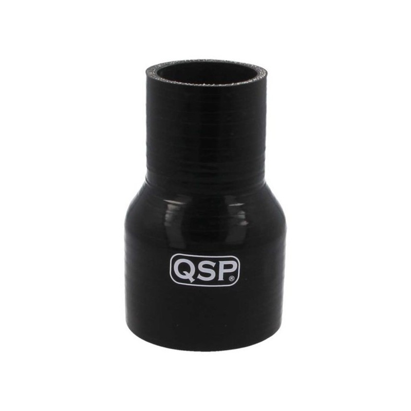 QSP Adaptador de manguera de silicona - 16-13 mm - Negro - QHCR