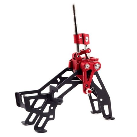 Hybrid Racing Cambio corto ajustable - rojo - HYB-SAS-01