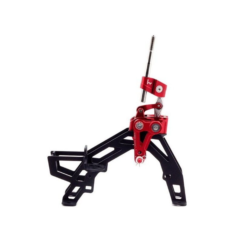 Hybrid Racing Cambio corto ajustable - rojo - HYB-SAS-01