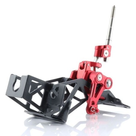 Hybrid Racing Caja de cambios corta - Roja - HYB-SAS-01