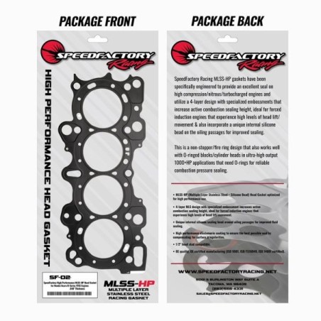 SpeedFactory Junta de culata (MLS) 84.50mm / 1.016mm - SF-02